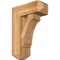 Ekena Millwork Imperial Craftsman Rough Sawn Bracket w/ Offset Brace, Western Red Cedar, 8"W x 20"D x 28"H BKT0806X20X28IMP04RWR - alternate 1